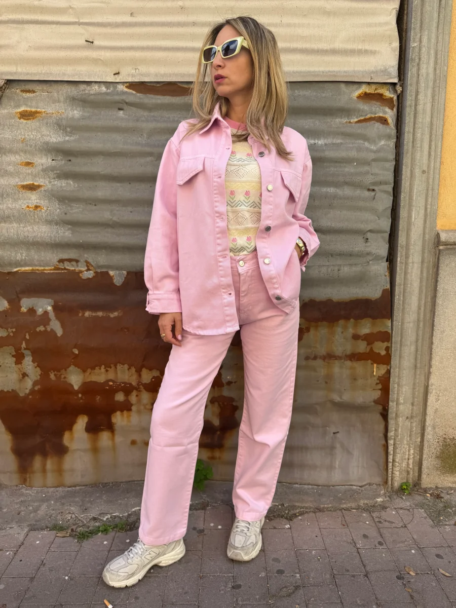 CAMICIA DALIE PINK - immagine 3