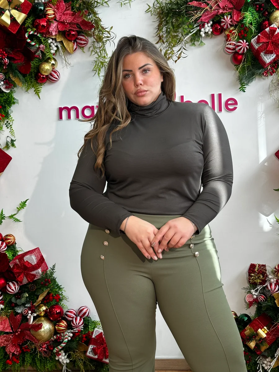 Maglia basic dolcevita - immagine 8