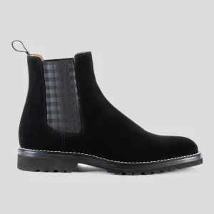 Chelsea Boot Sebastian in Camoscio Nero