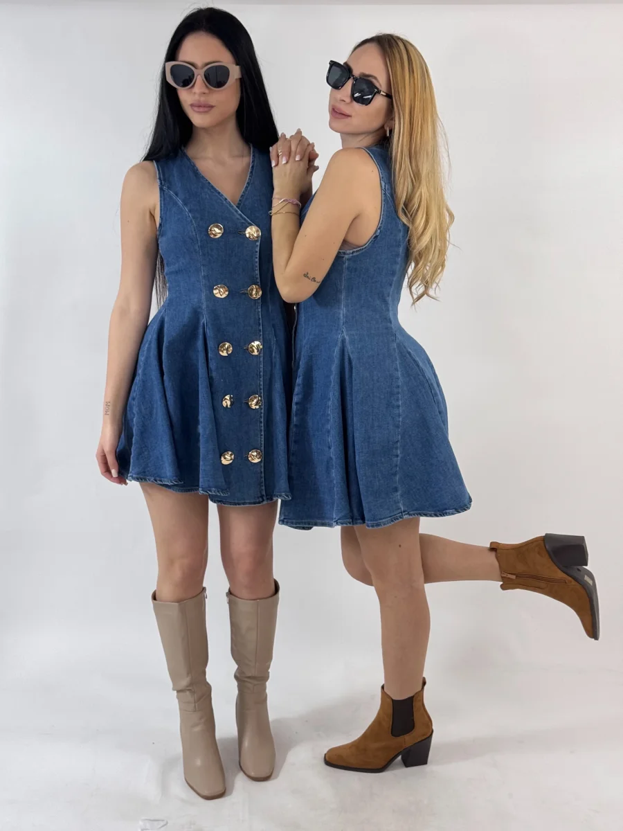 VESTITINO CHARLOTTE DENIM