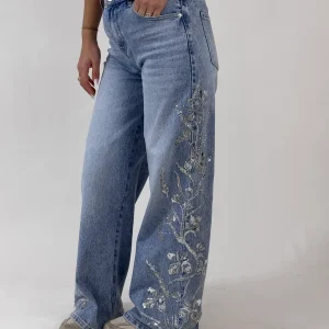 JEANS ELODIE PAILLETTES