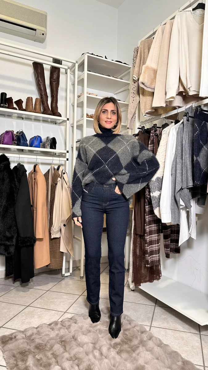 Jeans Straight push up -5Kg Fashion - immagine 2