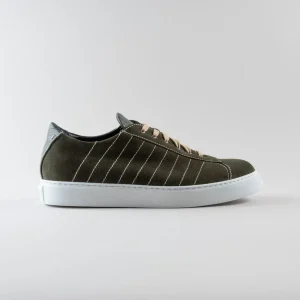 Sneakers Davin in Crosta Loden