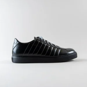 Sneakers Davin in Pelle Nera