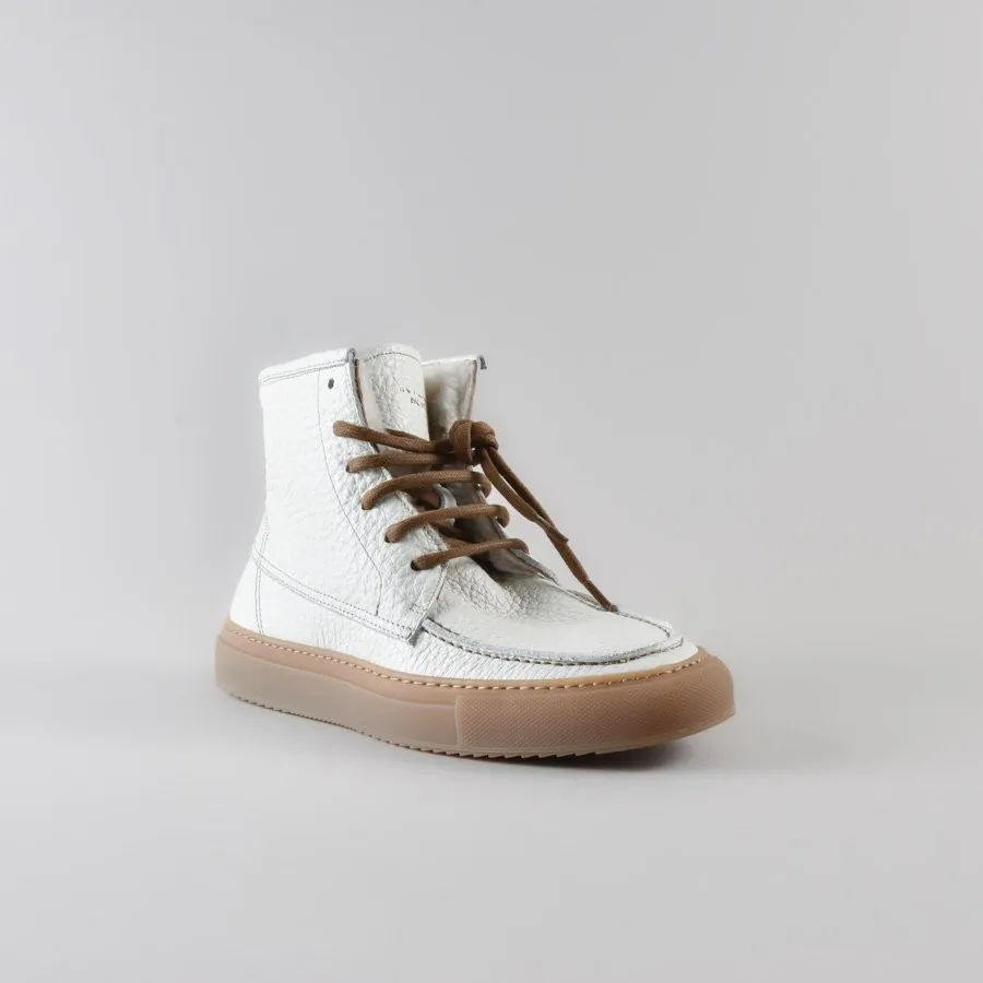 Stivaletto Cristal in pelle bianca e pelo - immagine 3