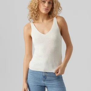 Vero Moda - Top in maglia col. bianco