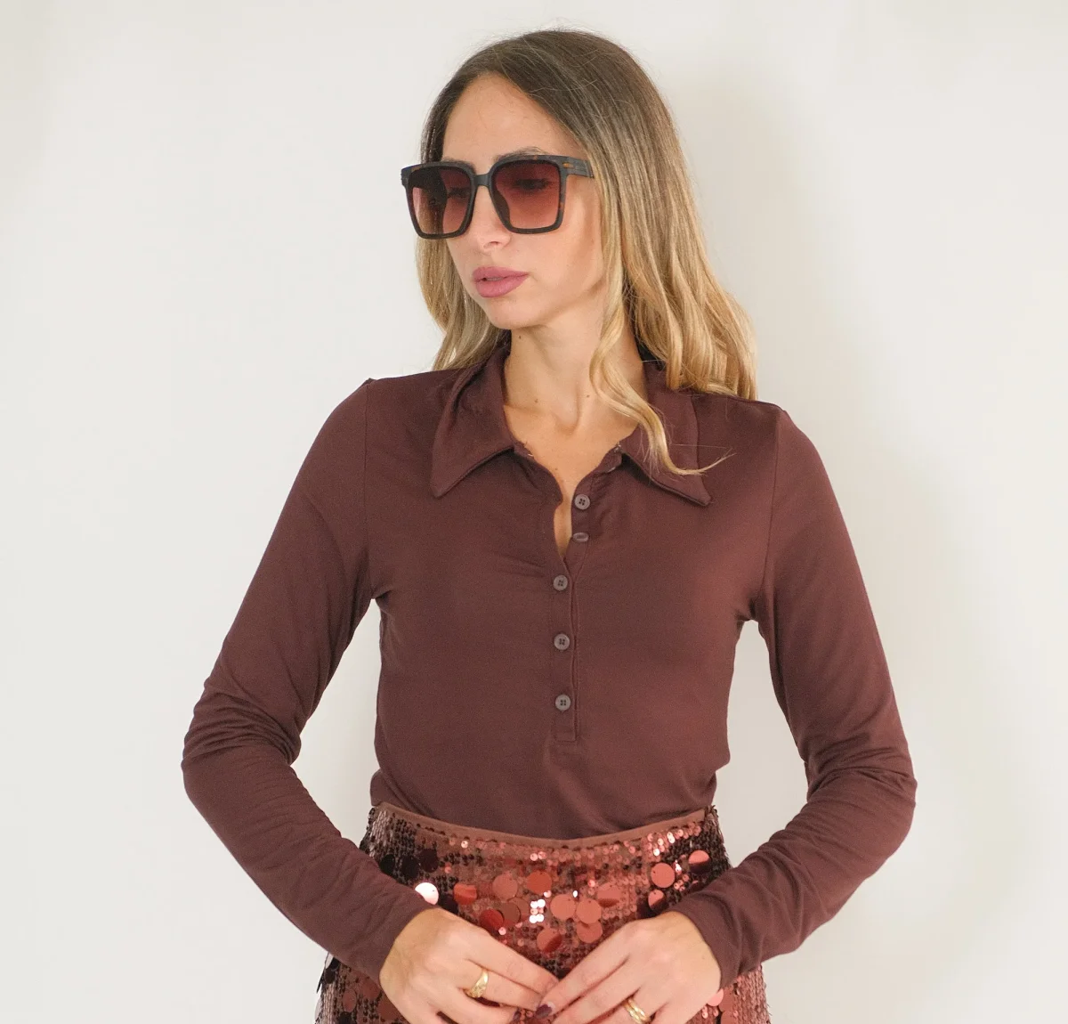 MAGLIETTINA SCARLETT CHOCO - immagine 3