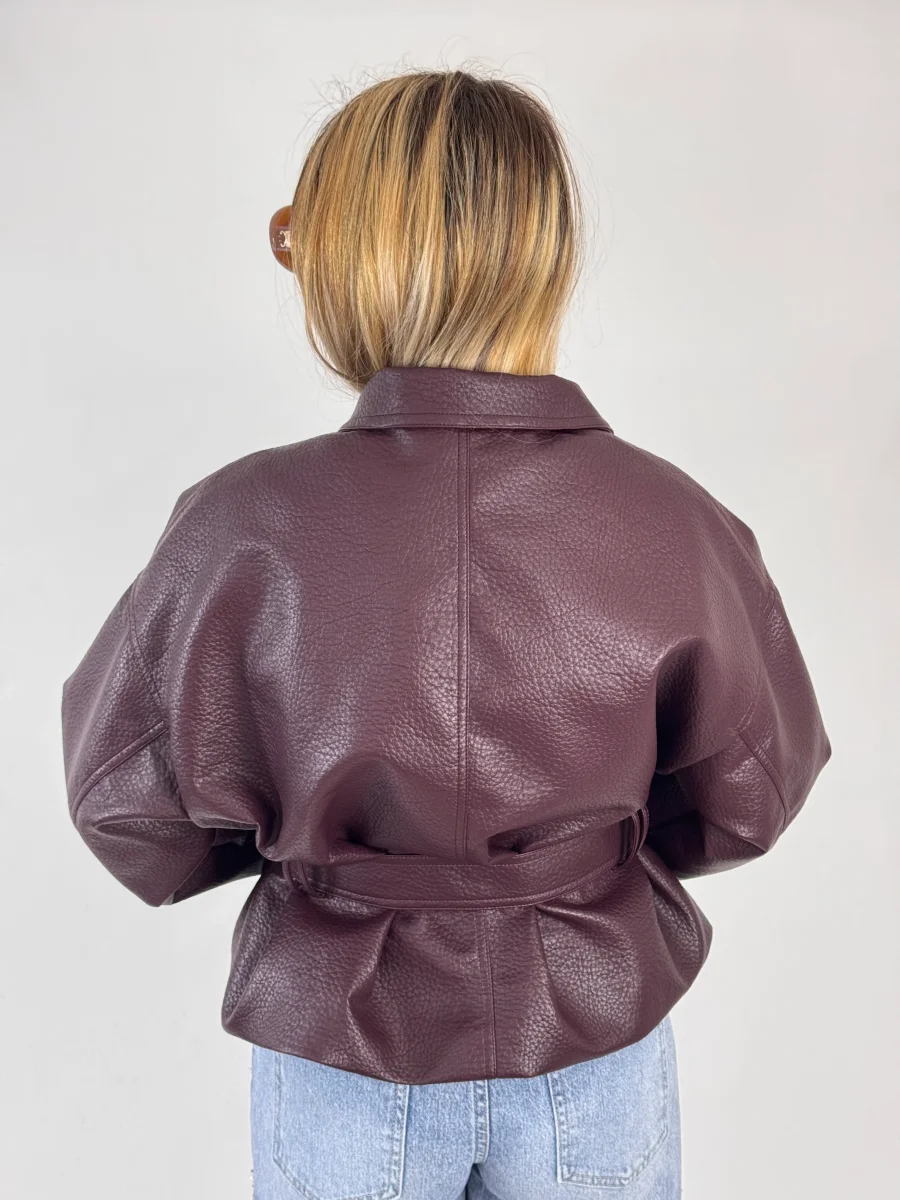 GIUBBINO ELODIE BORDEAUX - immagine 5