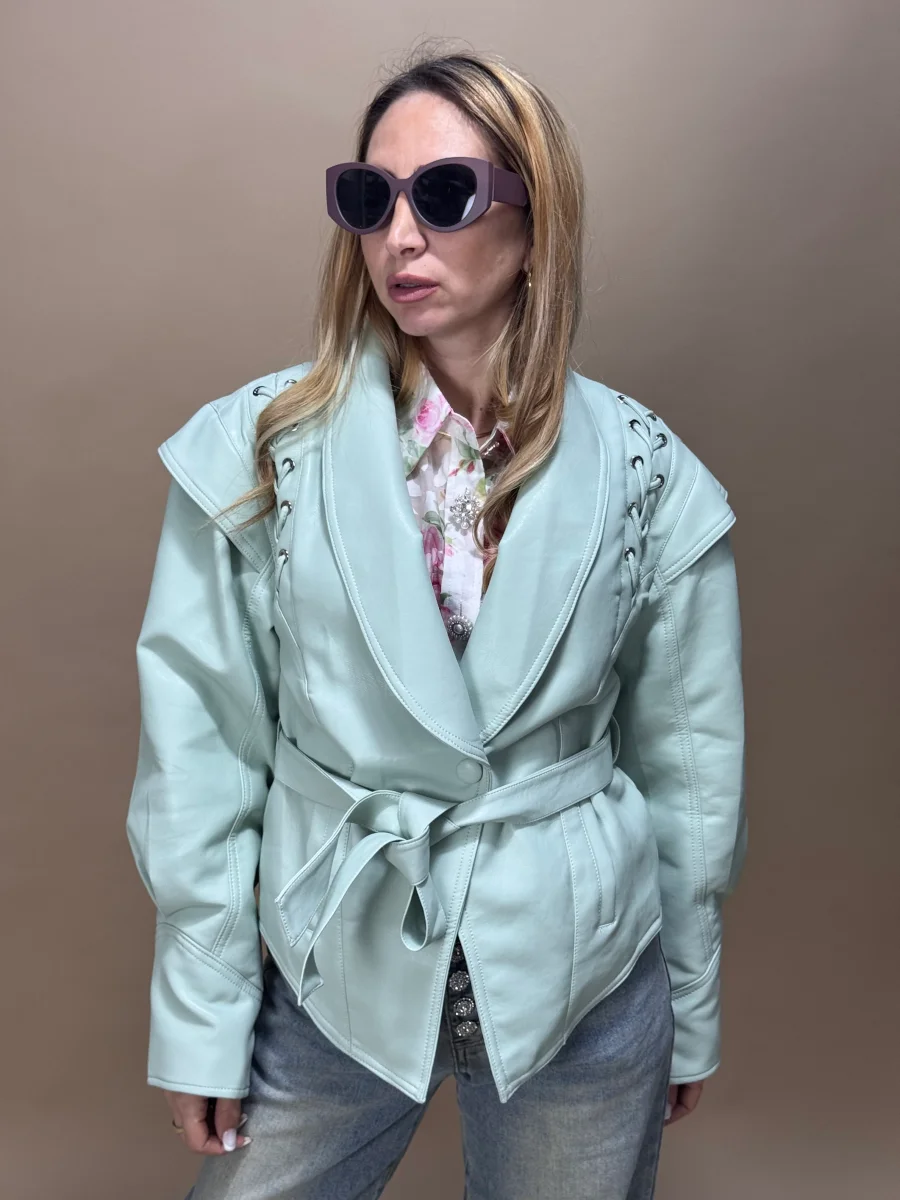 GIUBBINO ECOPELLE SANDY TIFFANY