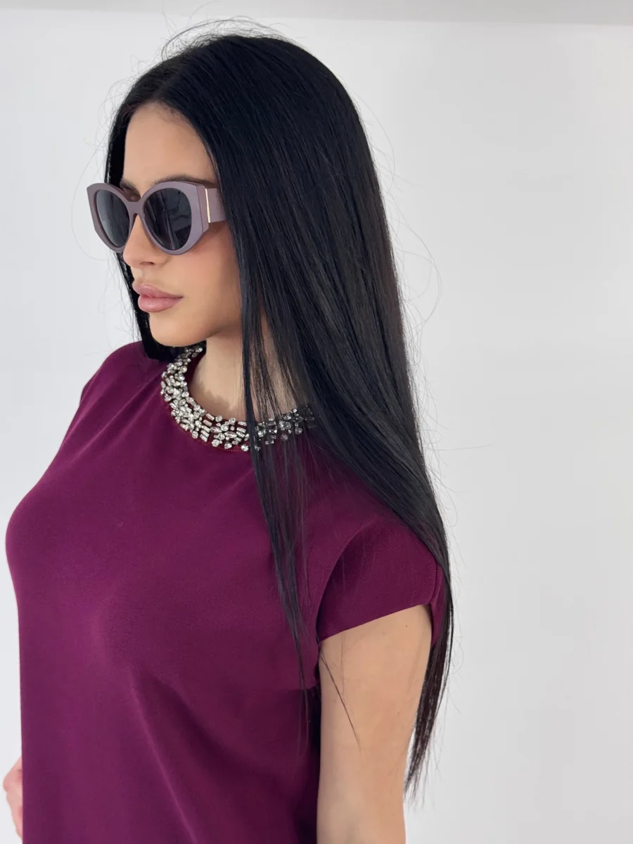 VESTITINO KYRA PRUGNA - immagine 3