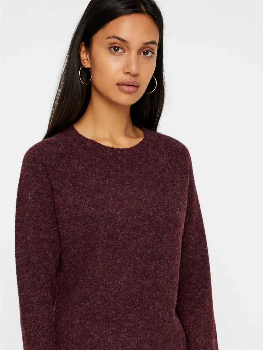 Vero Moda - Maglione VMDOFFY - Bordeaux - immagine 3