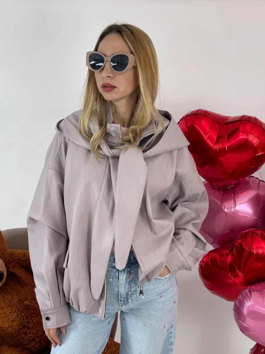 CHIODO IN ECOPELLE ROSA