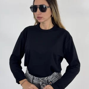 MAGLIETTINA BASIC NERA