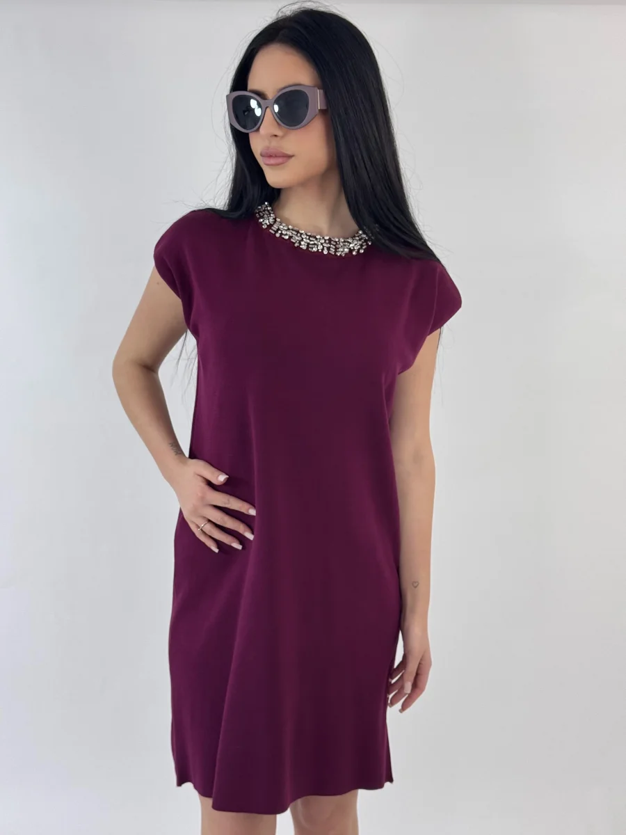 VESTITINO KYRA PRUGNA - immagine 2