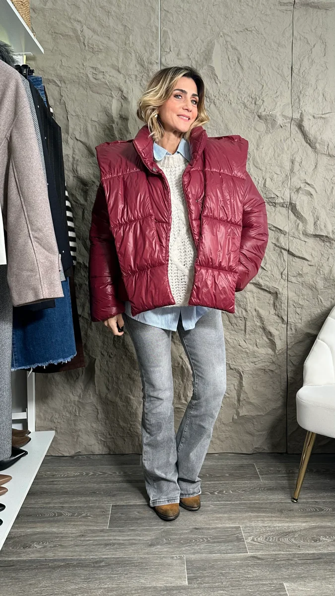 Giubbino Nuvola bordeaux - immagine 7