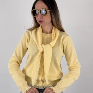 CARDIGAN MUSA GIALLO