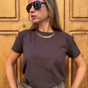 T-SHIRT BASIC CHOCO
