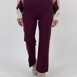 PANTALONE DAFNE PRUGNA
