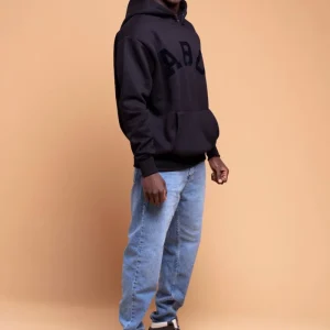 FELPA CON CAPPUCCIO "ABC"