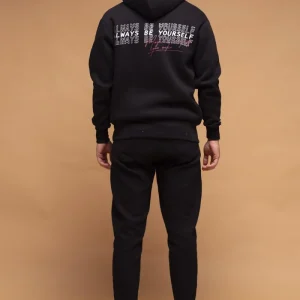 FELPA CON CAPUCCIO - ALWAYS BE YOURSELF
