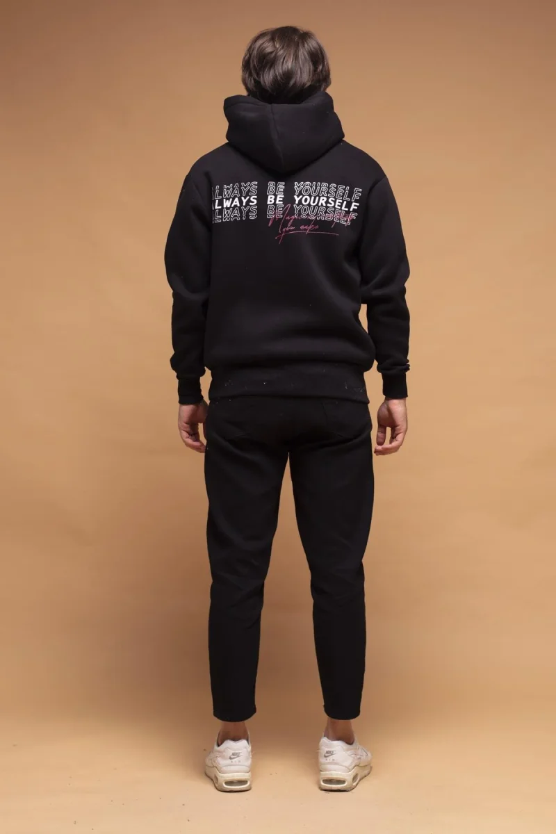 FELPA CON CAPUCCIO - ALWAYS BE YOURSELF