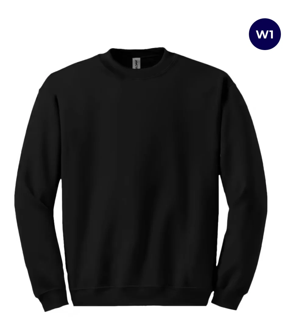 felpa senza cappuccio personalizzata