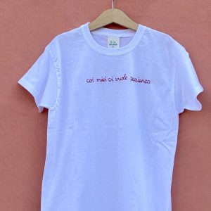 T-Shirt ricamate a mano