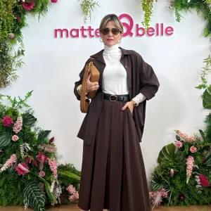 Coordinato Relax Chic Marrone