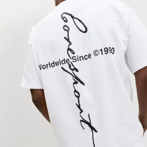 JACK & JONES T-SHIRT "SCRIPT" - Col. bianco