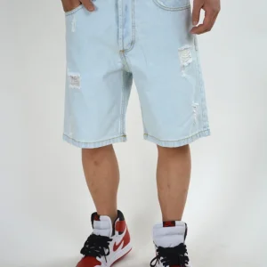 JEANS BERMUDA CHIARO