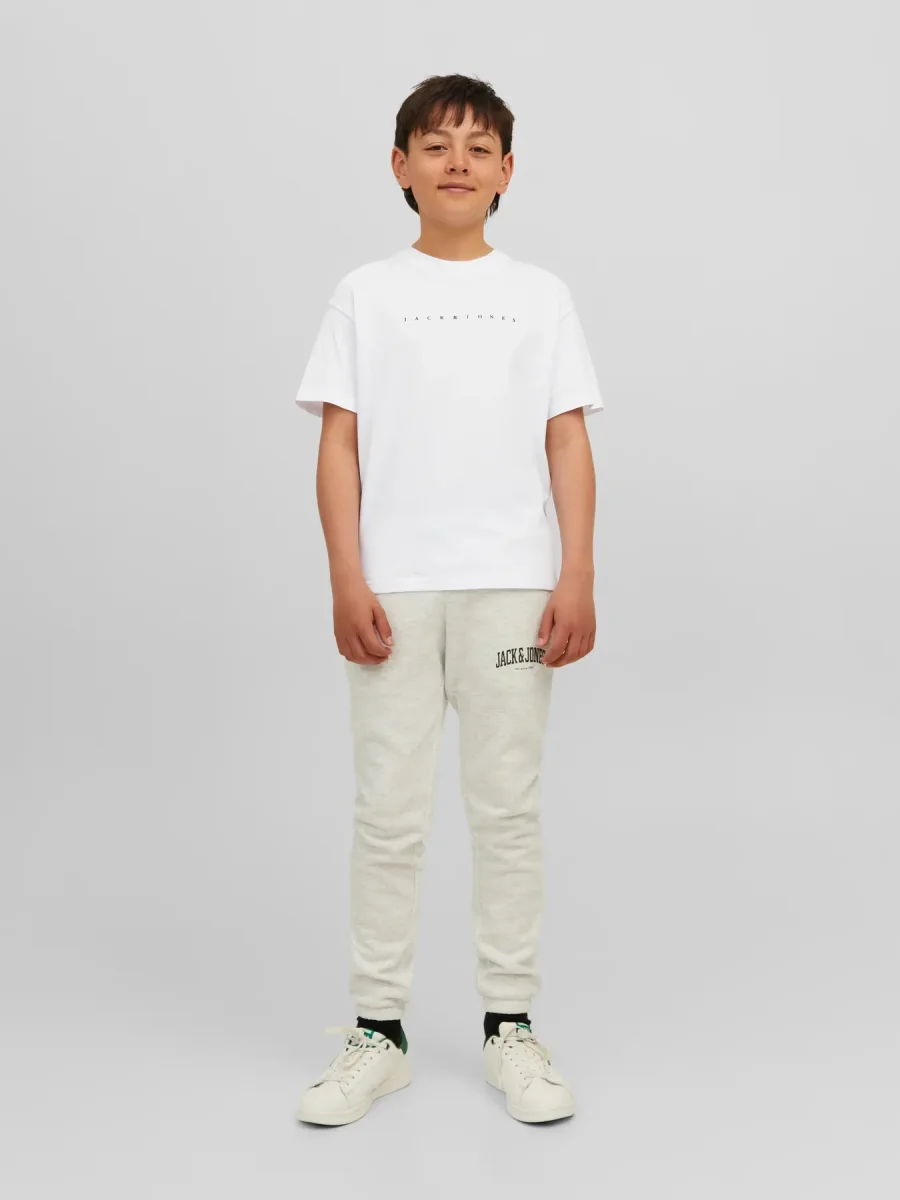 JACK & JONES JUNIOR T-SHIRT CON LOGO PICCOLO - Col. Bianco - immagine 6