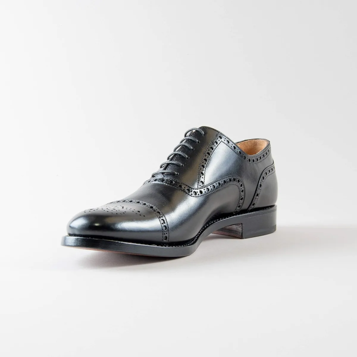 Giovanni Oxford Brogues in Pelle di Vitello Nera - immagine 4