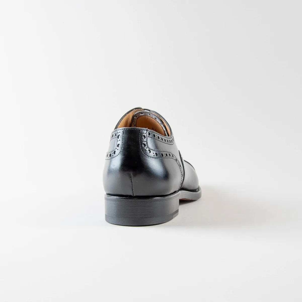 Giovanni Oxford Brogues in Pelle di Vitello Nera - immagine 7