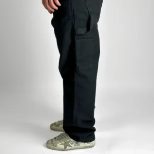 Pantalone Carpenter in Canvas Nero