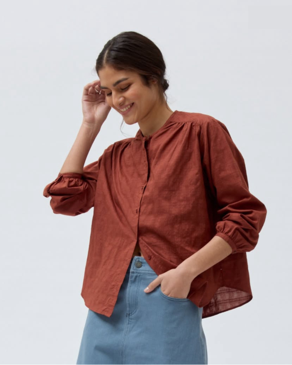 Blusa in voile - immagine 4