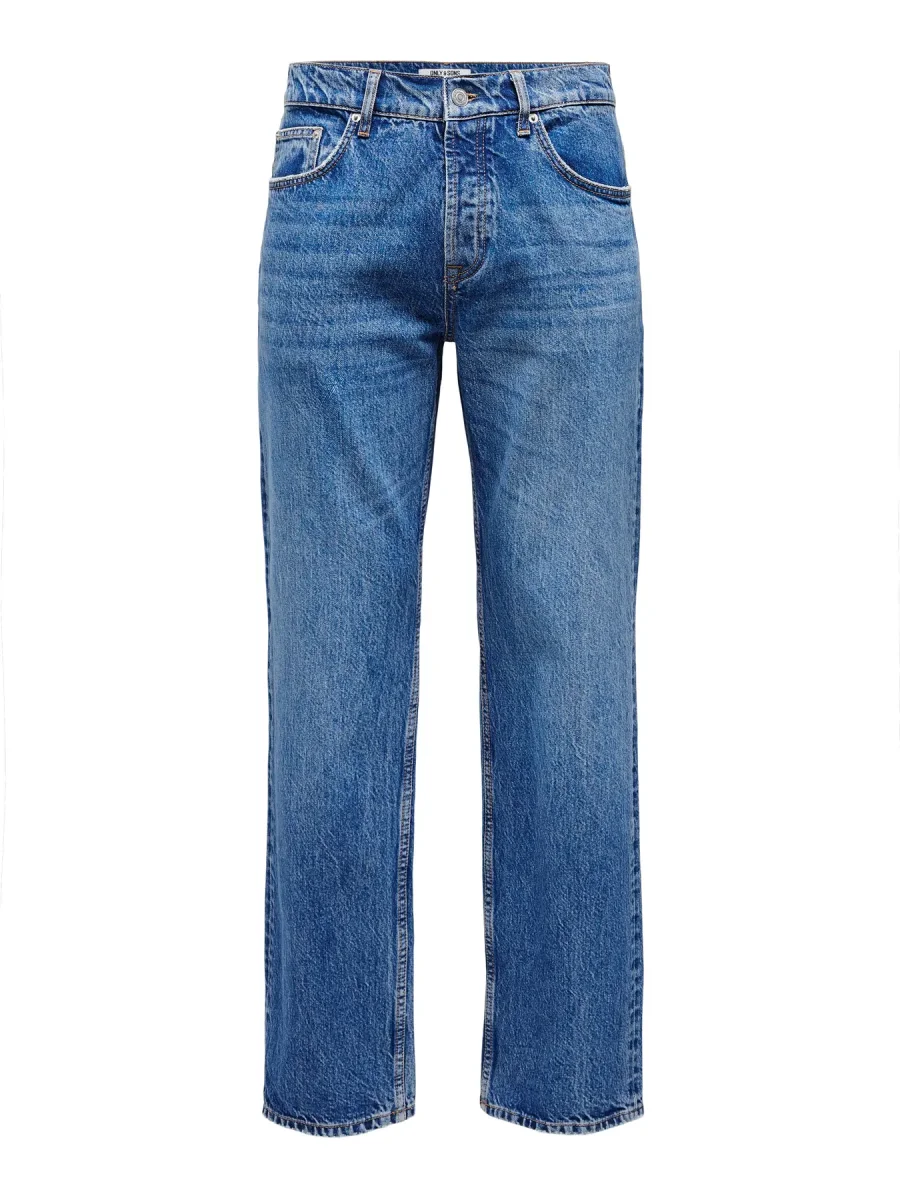 ONLY & SONS STRAIGHT ONSEDGE JEANS - Denim - immagine 3