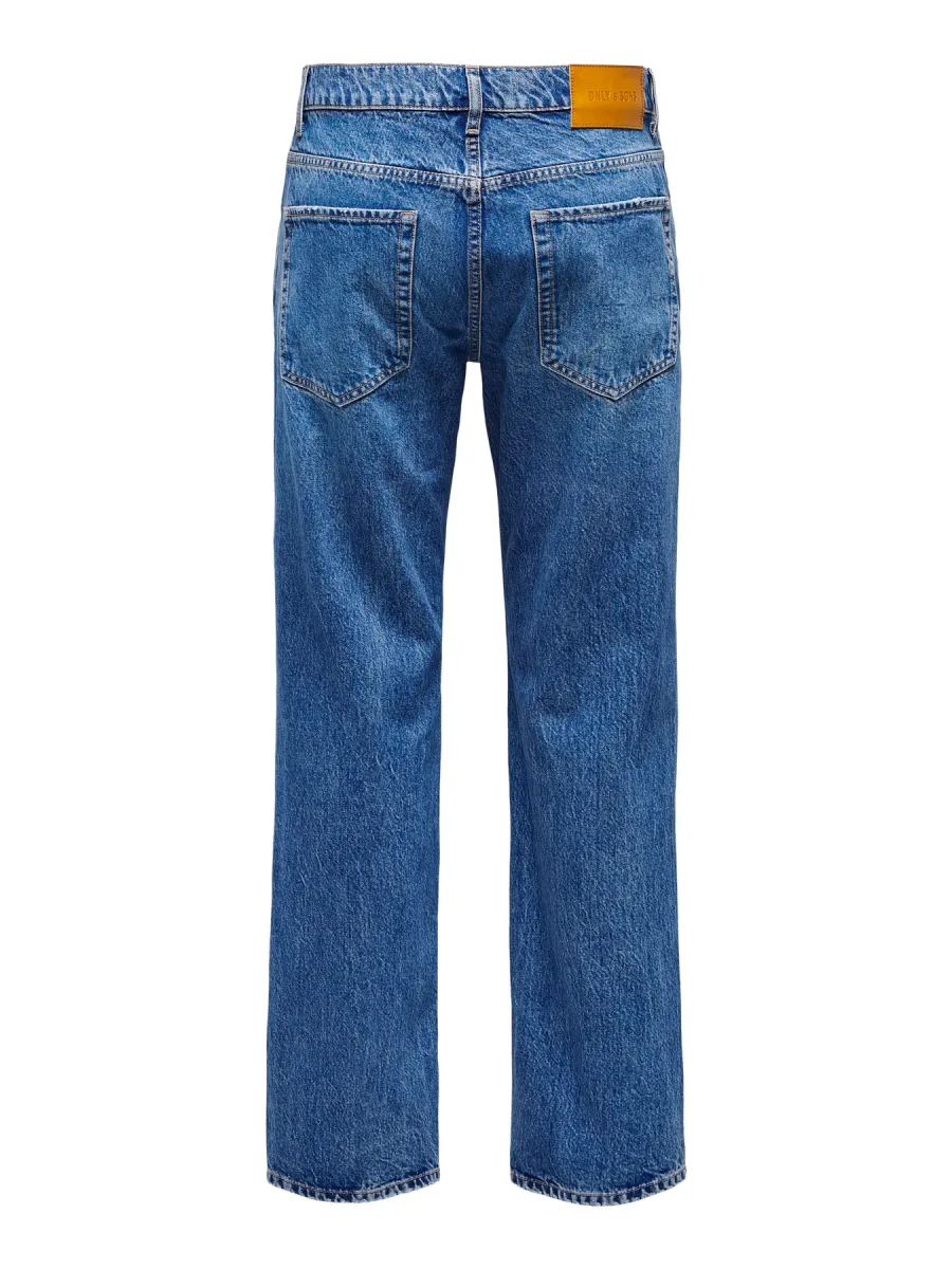 ONLY & SONS STRAIGHT ONSEDGE JEANS - Denim - immagine 8