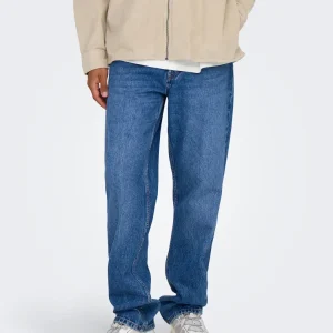 ONLY & SONS STRAIGHT ONSEDGE JEANS - Denim