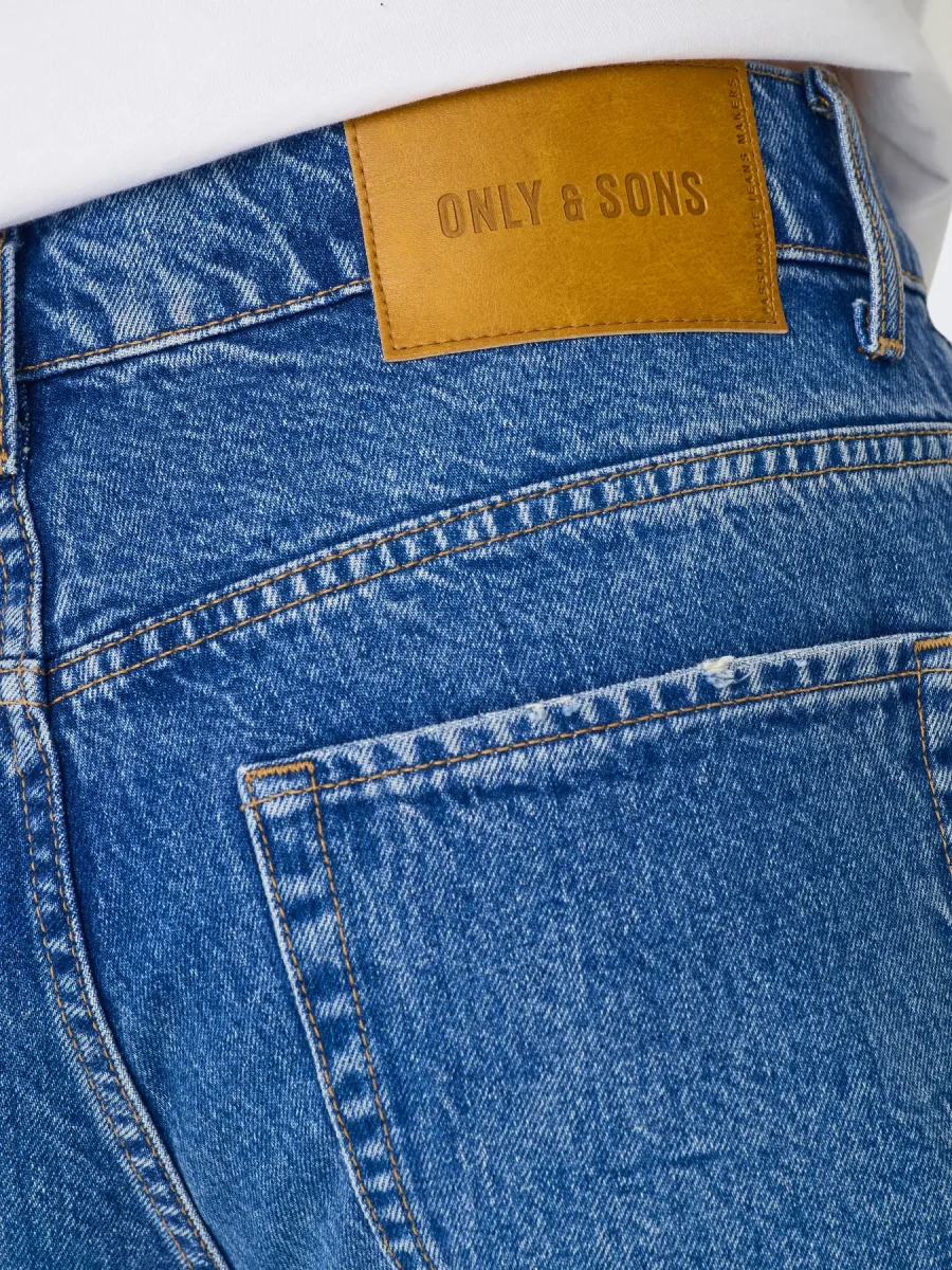 ONLY & SONS STRAIGHT ONSEDGE JEANS - Denim - immagine 4