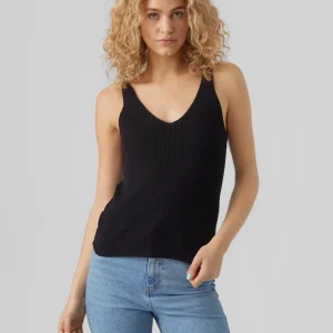 Vero Moda - Top in maglia col. nero