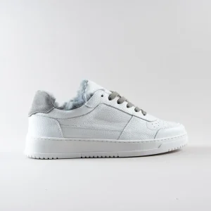 Sneakers Joe in Pelle Bianca