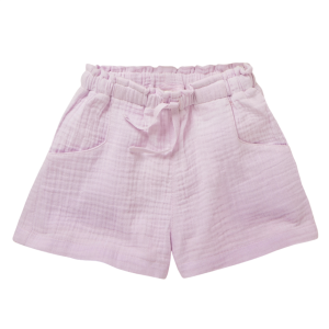 Shorts bimba in Mussola di Cotone