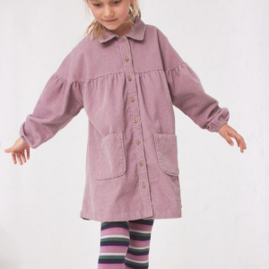 Abito in velluto a costine