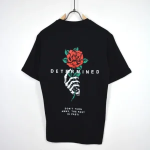 T-SHIRT DETERMINED BLACK