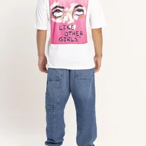 T-SHIRT OVERSIZE YOU ARE NOT - COLORE BIANCO