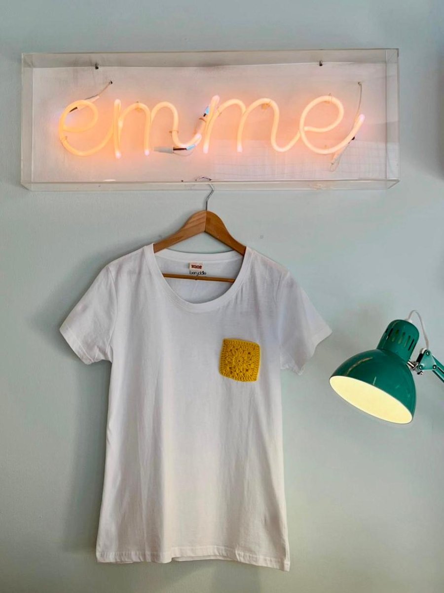 T-Shirt taschino crochet - immagine 5