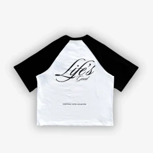 T-shirt Life's Good Black