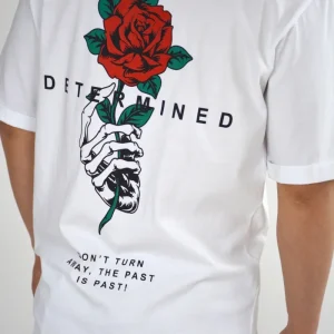 T-SHIRT DETERMINED WHITE