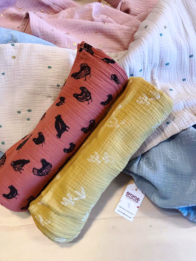 Teli in mussola di cotone - immagine 4