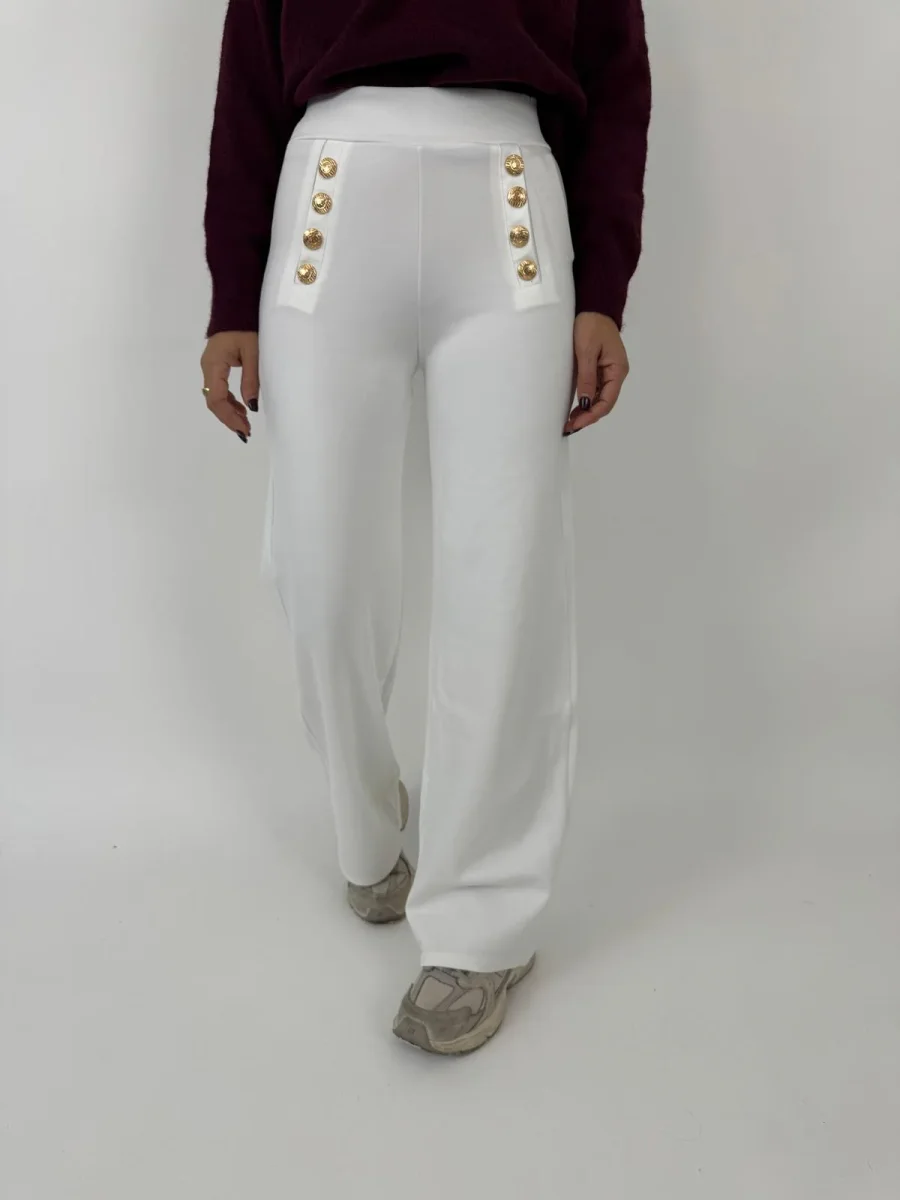 PANTALONE ELISABETTA BIANCO - immagine 2